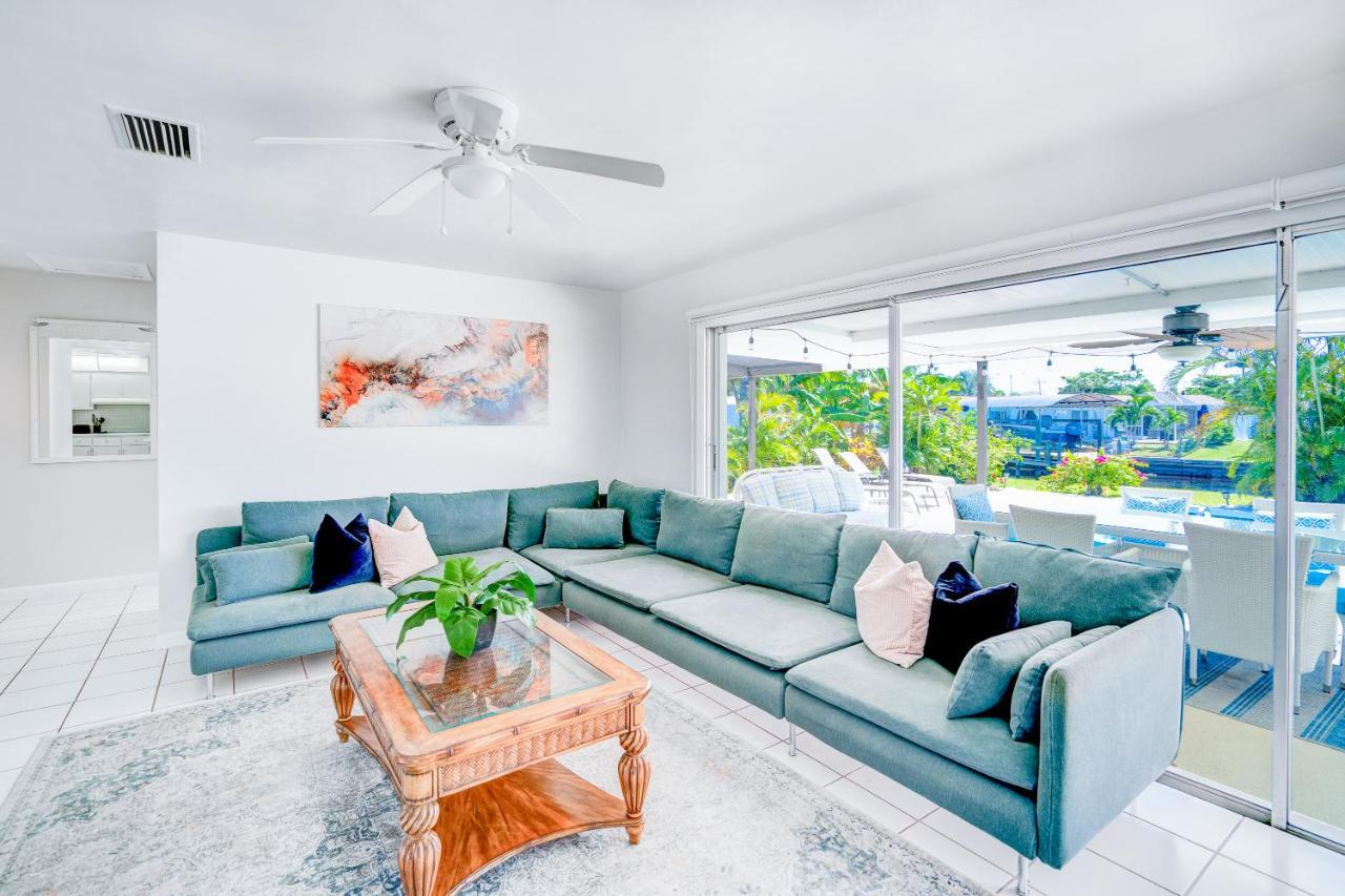 Cozy 60'S Home, City & Canal Located Cape Coral Eksteriør bilde