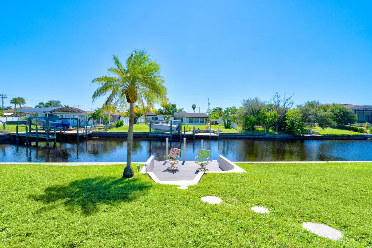 Cozy 60'S Home, City & Canal Located Cape Coral Eksteriør bilde